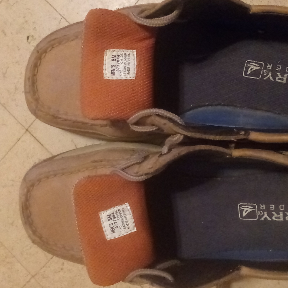 Mens Sperrys shoes size 8 - Picture 5 of 5